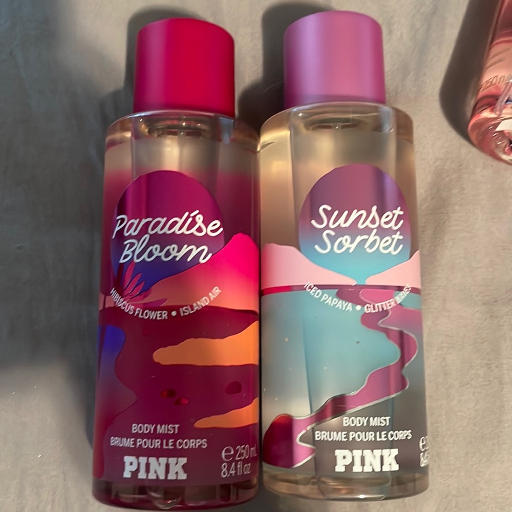 PINK body mists